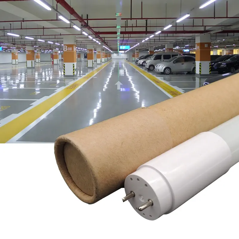 Led Tube Light 2ft 4ft 60cm 1200cm T8 Tube 9w 18w Glass Boby