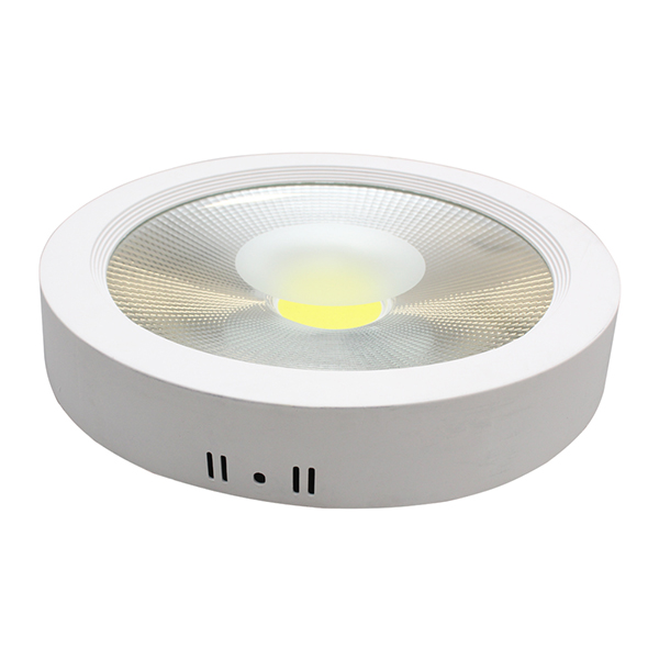 Led recessed die-cast aluminium COB downlight