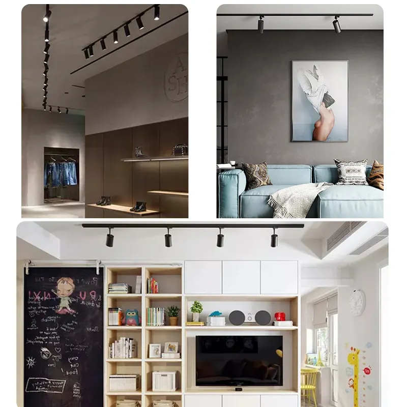 Led Track Light Magnetic Adjustable Focus 5°-60°