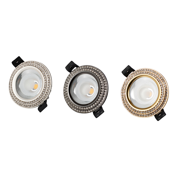 Led Downlight Recessed Spotlight with Fake COB Lens