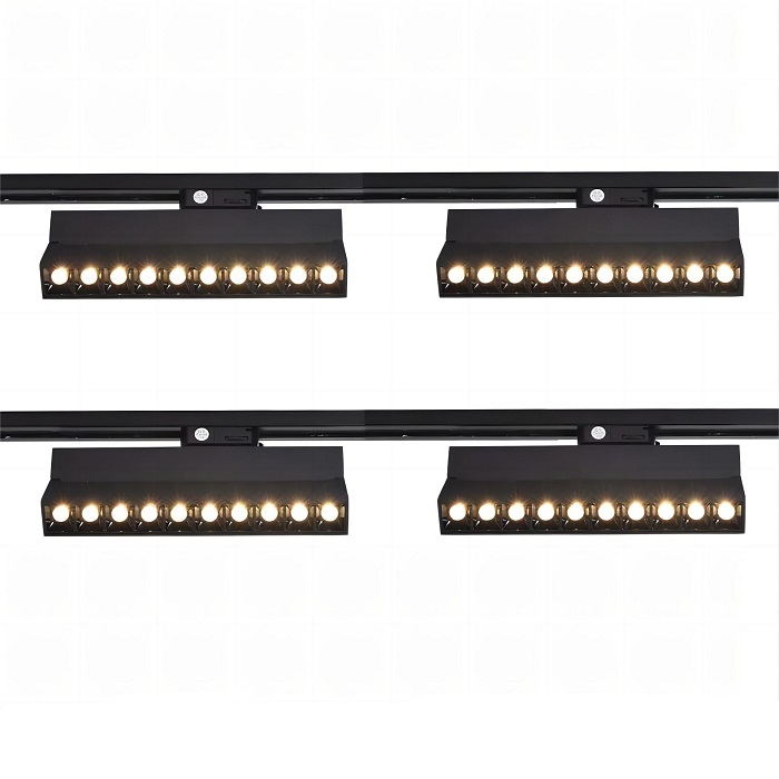 Led Track Light Adjustable Focus 5°-60° Fold Spotlight