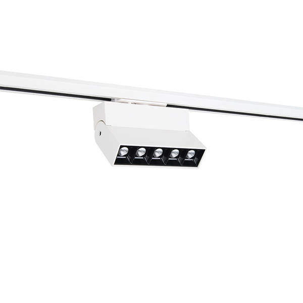 Led Track Light Adjustable Focus 5°-60° Fold Spotlight